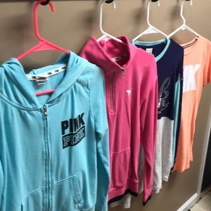 Bundle of PINK XS Tops